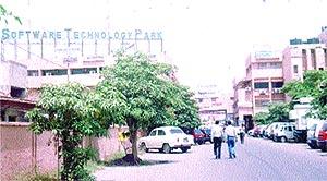 The Noida-based Software Technology Park, set up about a decade ago 