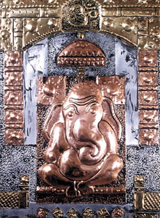 Metal Relief by P. S. Devanath. 