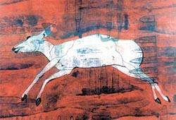 Abhay Gaekwad�s work forms part of �Borderless Terrain�, 