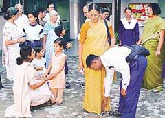 JOY RETURNS TO THEIR LIVES