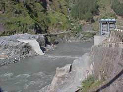 The remains of a Coffer dam