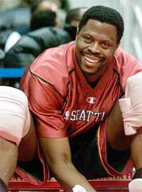 File photo of NBA basketball star Patrick Ewing