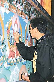 Monasteries in Sikkim house rare, ancient thankas