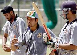 Sachin Tendulkar discusses batting 