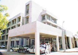 The newly constructed 100-bed block of the Civil Hospital