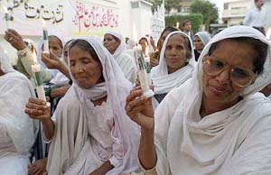 Pakistani Christian women