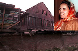 The heavily-guarded house of NC minister Sakina Itoo