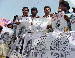 Activist from the Mahatma Gandhi World Friendship Council