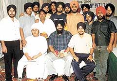 A felicitation function for the elected candidates