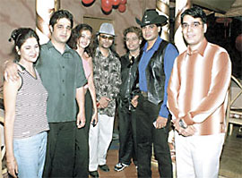 Some of the participants at the launch party of the August Moon Festival at �Trip to Beijing�, in the Capital