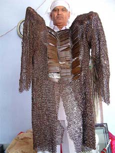 "Sanjoe" (an ironcoat used by a warrior)