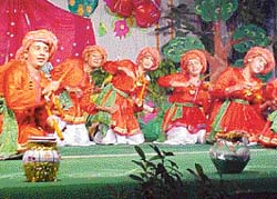 Students of Sarswati Modern School, Ludhiana