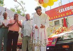Mr Pawan Bansal, MP, inaugurates the golden jubilee celebrations
