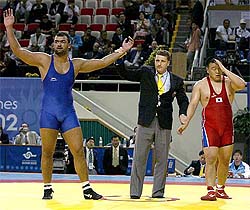 Palwinder Singh Cheema of India is declared the winner