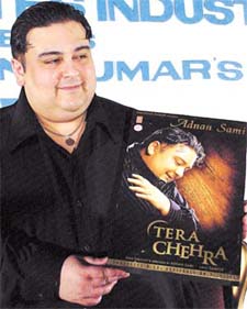 Adnan Sami at the release of his album in the Capital