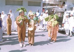  Students celebrating Environment Day
