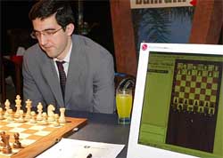 World chess champion Vladimir Kramnik
