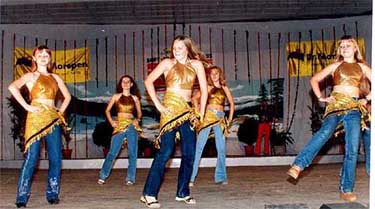 Russian artists perform at the Kulu Dasehra festival