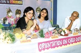 Seminars on child development issues were held at Mother�s Pride with more than 1,000 parents participating