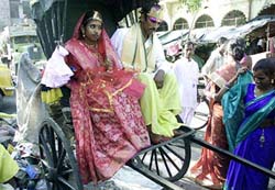 Newly weds Sanjay and Baby Singh