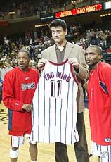 Chinese center Yao Ming