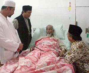 Indonesian Muslim cleric Abu Bakar Bashir