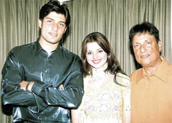 The star cast of �Dil Pardesi Ho Gaya� at a press conference