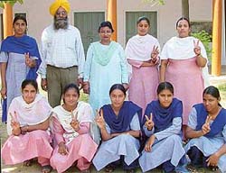 Students of Sardar Kartar Singh Dukki Government Senior Secondary School