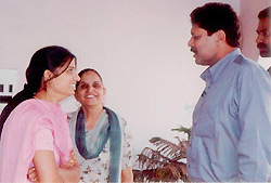 Legendry cricketer Kapil Dev shares a few lighter moments