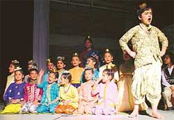 Students of the YPS stage the play �The King and I� in SAS Nagar