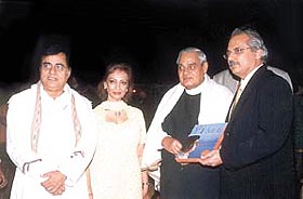 Ghazal maestro Jagjit Singh with his wife Chitra Singh