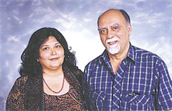 Fun Foods gourmets Rajiv Bahl and his wife, Vibha