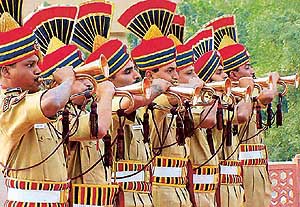 Delhi Police on the Police Commemmoration Day.