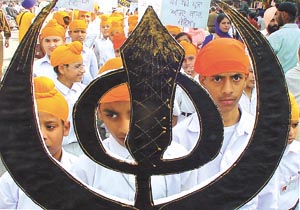 The Delhi Sikh Gurdwara Management Committee initiated the Prakash Utsav ceremony of Sahib Sri Guru Nanak Dev Ji with a grand and colourful procession