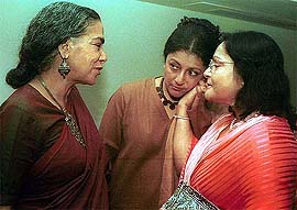 Surekha Sikri, Aparna Sen and Rakhee