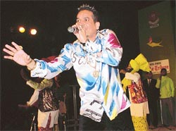 Punjabi pop singer Jazzy B performs at The Tribune-sponsored 