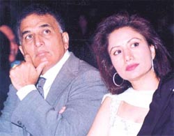 Sunil Gavaskar at the Hero Honda ITA award ceremony