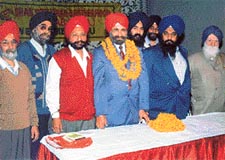 Mr N.S. Nanda, who has been elected president of the Dhan Pothohar Brotherhood, Punjab