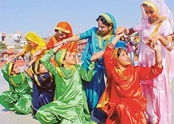 Students of St Joseph Senior Secondary School