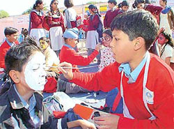 Students of St Soldier International Convent School