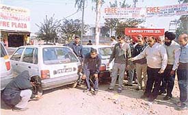 A two-day free pollution check camp was held at Bedi Tyre Plaza in Ludhiana