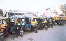 A number of autorickshaws in city that would be replaced by mini-buses 