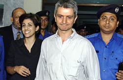 Zaiba Naz Malik and Bruno Sorrentino.