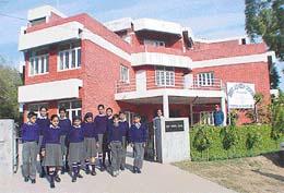 A view of Dutt Vishesh School, Sector 26, Chandigarh