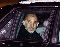 Afghan President Hamid Karzai 