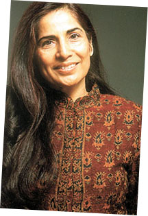 Vijaylakshmi�s clothes bear a stamp of workmanship