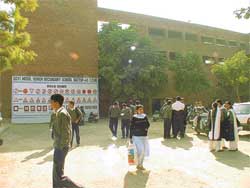 A view of GMSS School, Sector 46-D