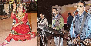 Payal Rathore and The Rodrigues group perform at The Tribune-sponsored Plaza Carniva