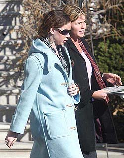 President Bush's twin daughters, Barbara and Jenna