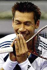 Paradorn Srichaphan was named Thai of the year in a survey published on Tuesday